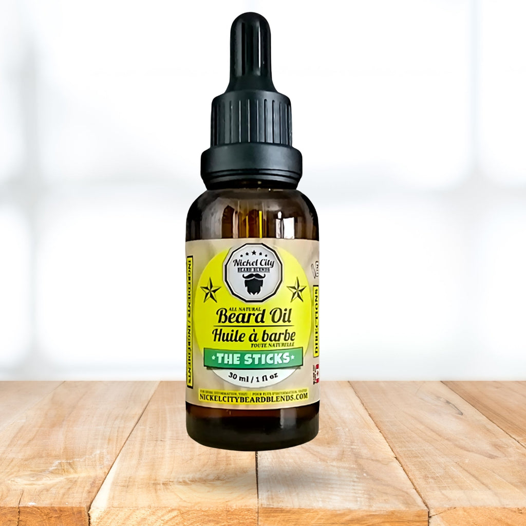 The Sticks Beard Oil (30ml) – Cedarwood & Tropical Citrus | Premium Conditioning Beard Oil - Modern Hustle Marketplace