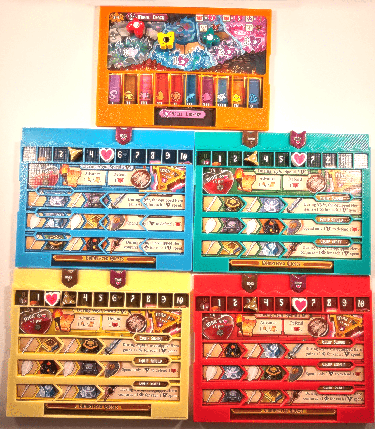 Tiny Epic Quest Player & Magic Dashboards - Modern Hustle Marketplace