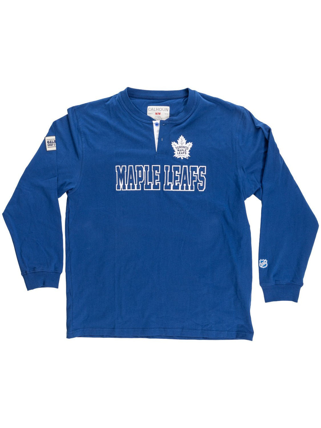 Toronto Maple Leafs Long Sleeve Henley - Modern Hustle Marketplace