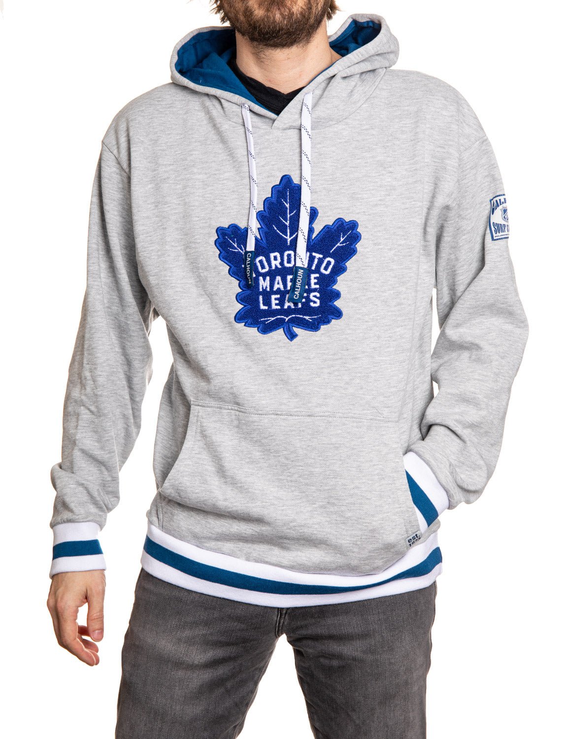 Toronto Maple Leafs "Muskoka Style" Premium Chenille Woven Logo Hoodie - Modern Hustle Marketplace