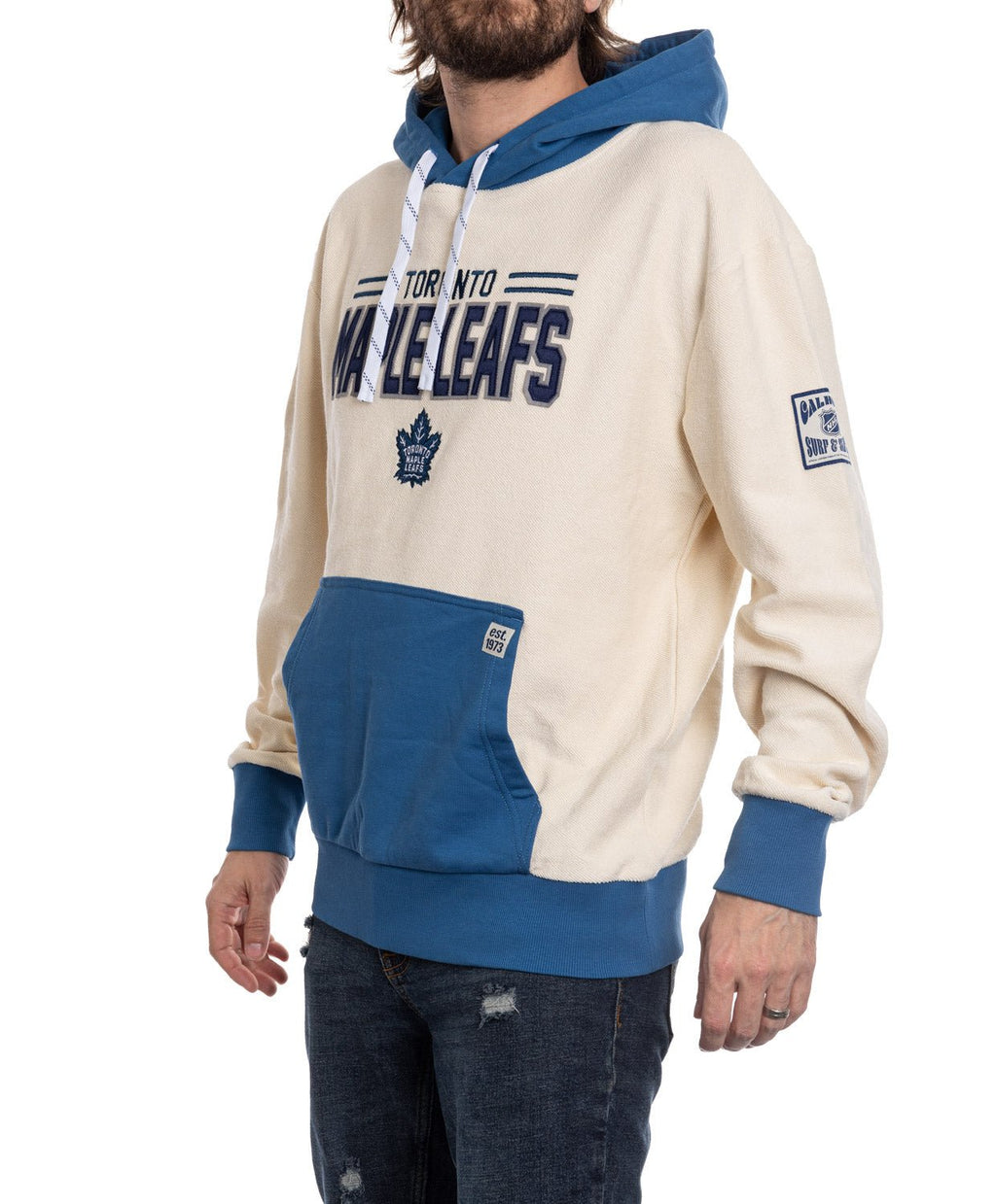 Toronto Maple Leafs NHL Unisex Reverse Terry Retro Premium Hoodie - Modern Hustle Marketplace