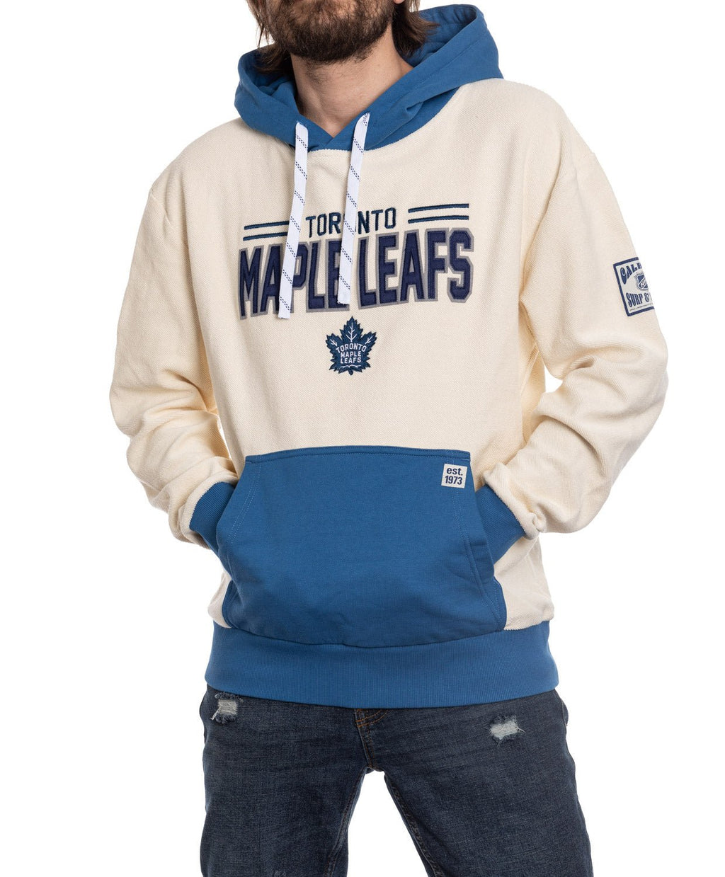 Toronto Maple Leafs NHL Unisex Reverse Terry Retro Premium Hoodie - Modern Hustle Marketplace