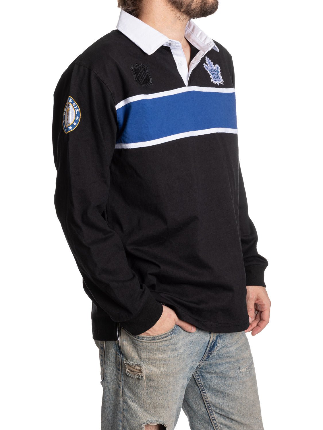 Toronto Maple Leafs Rugby Shirt Blackout Edition - Modern Hustle Marketplace