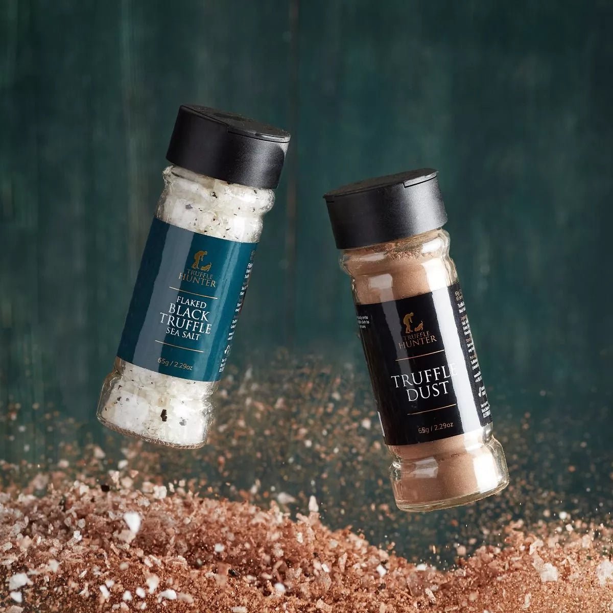 Truffle Seasoning Set - Gift Set - Truffle Dust Shaker & Sea Salt Shaker - Modern Hustle Marketplace