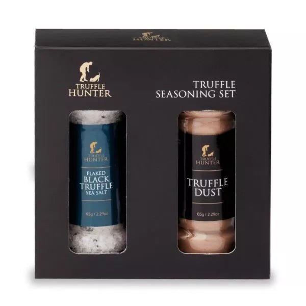 Truffle Seasoning Set - Gift Set - Truffle Dust Shaker & Sea Salt Shaker - Modern Hustle Marketplace