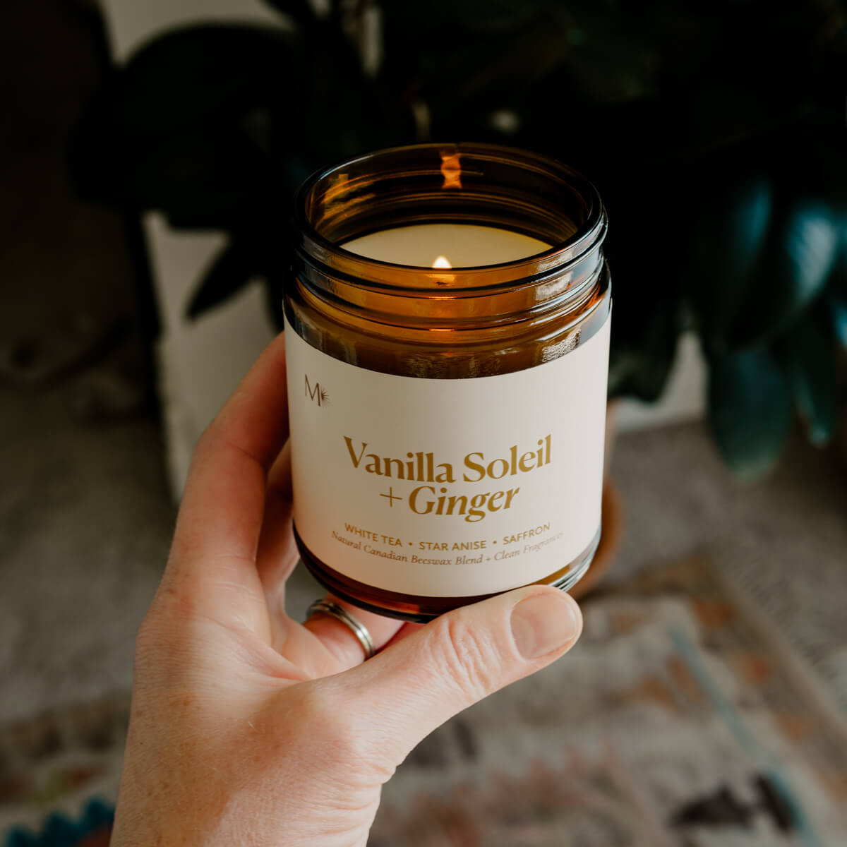 Vanilla Soleil + Ginger Candle Jar - Modern Hustle Marketplace