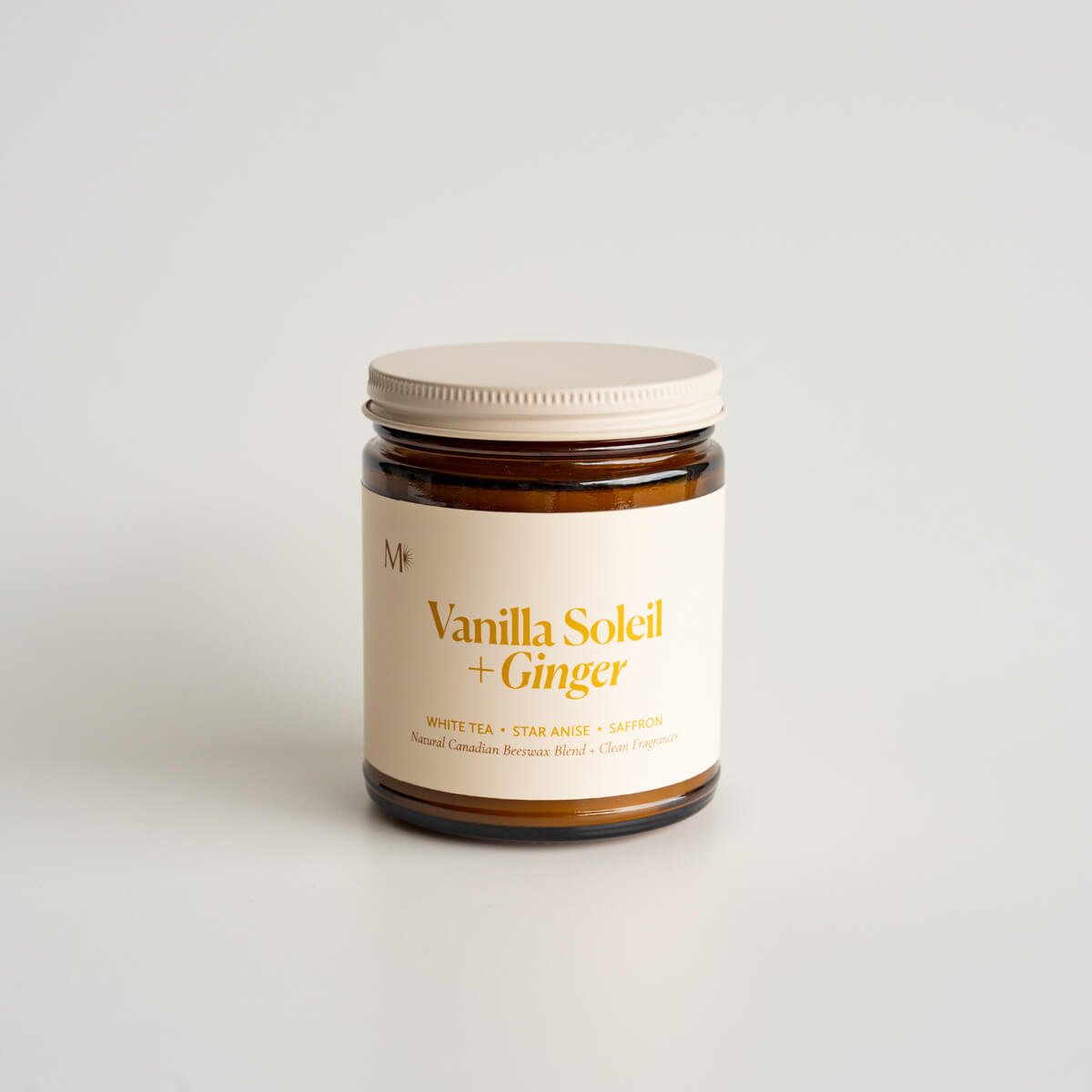 Vanilla Soleil + Ginger Candle Jar - Modern Hustle Marketplace