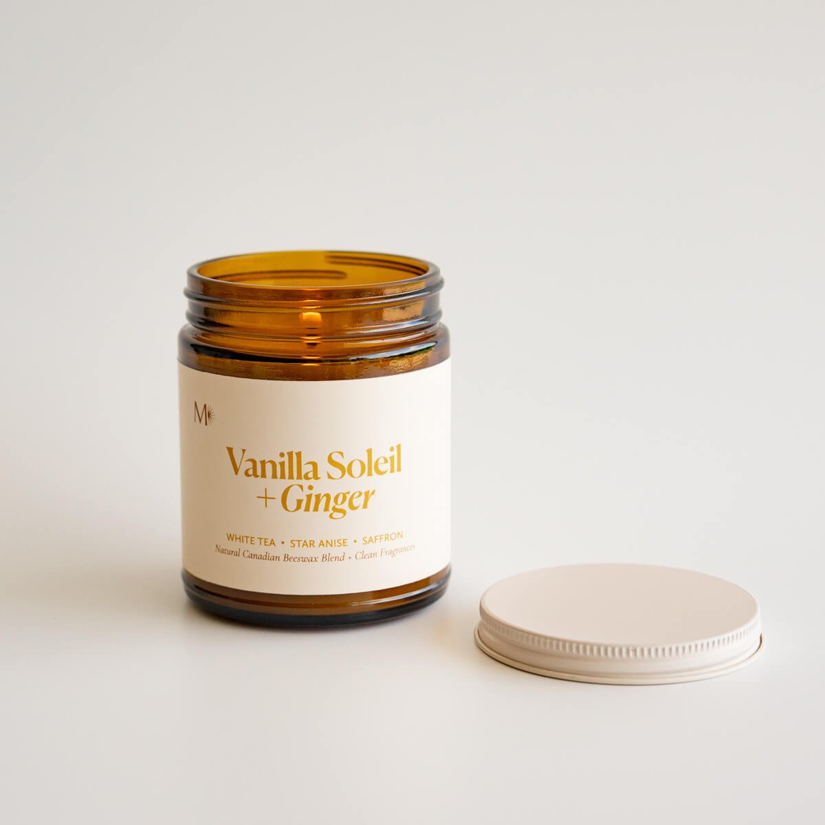 Vanilla Soleil + Ginger Candle Jar - Modern Hustle Marketplace