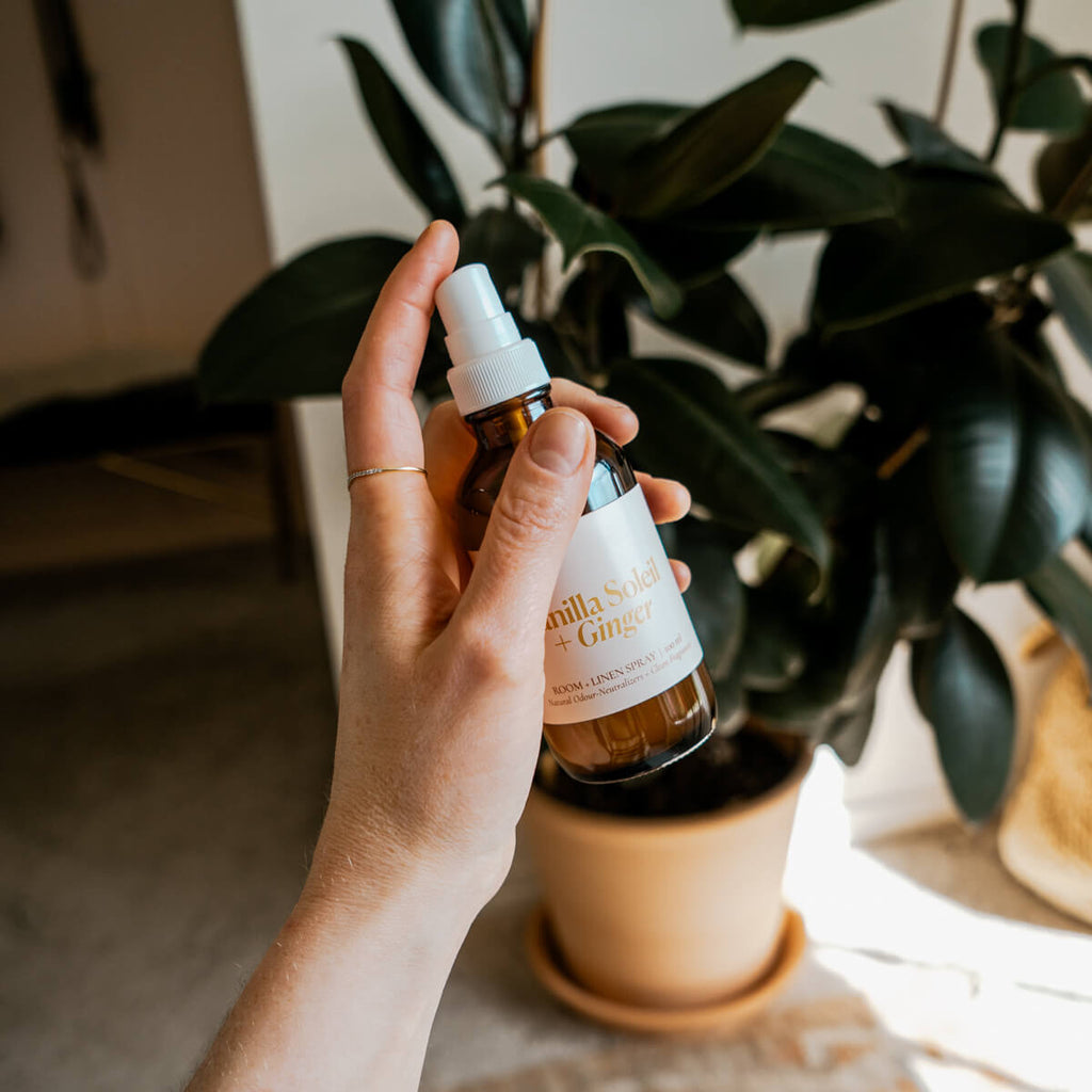 Vanilla Soleil + Ginger Room and Linen Spray - Modern Hustle Marketplace