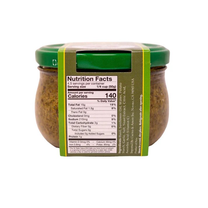 Vegan & Nut Free Basil Pesto - Modern Hustle Marketplace