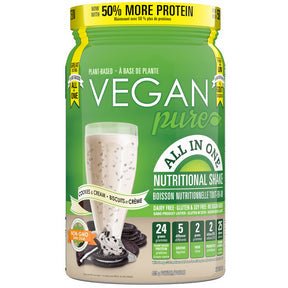 Vegan Pure - All in One Protein Cookies&Cream (405g) - Modern Hustle Marketplace