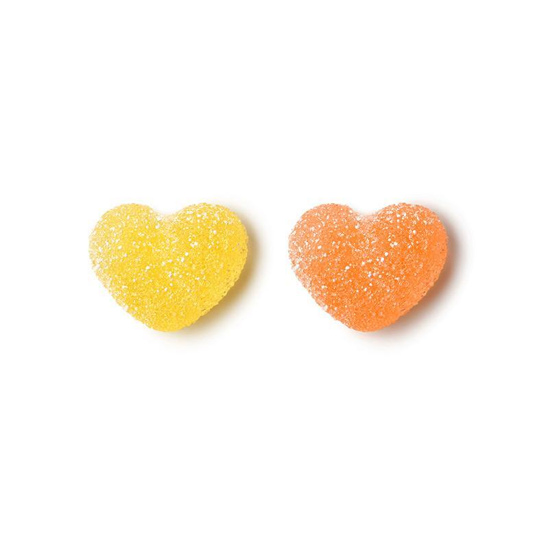 Vegan Sour Peach Hearts - Modern Hustle Marketplace