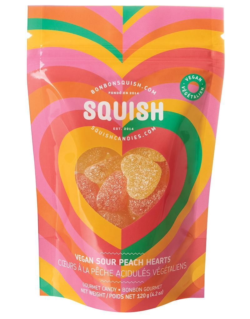 Vegan Sour Peach Hearts - Modern Hustle Marketplace