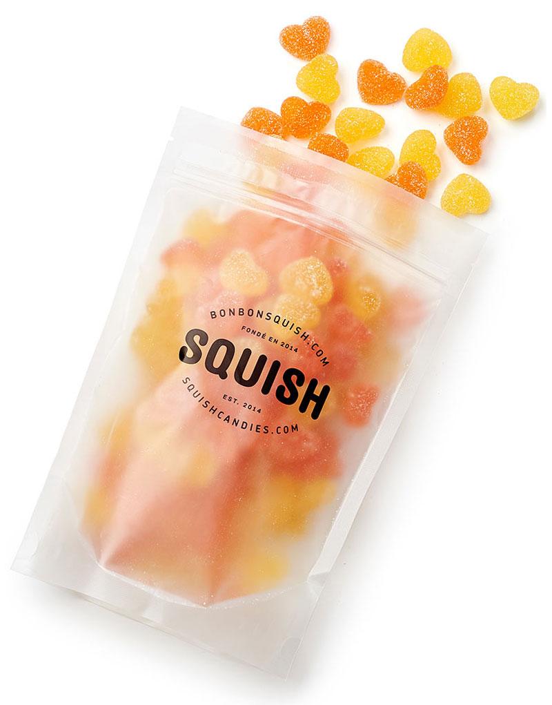 Vegan Sour Peach Hearts - Modern Hustle Marketplace