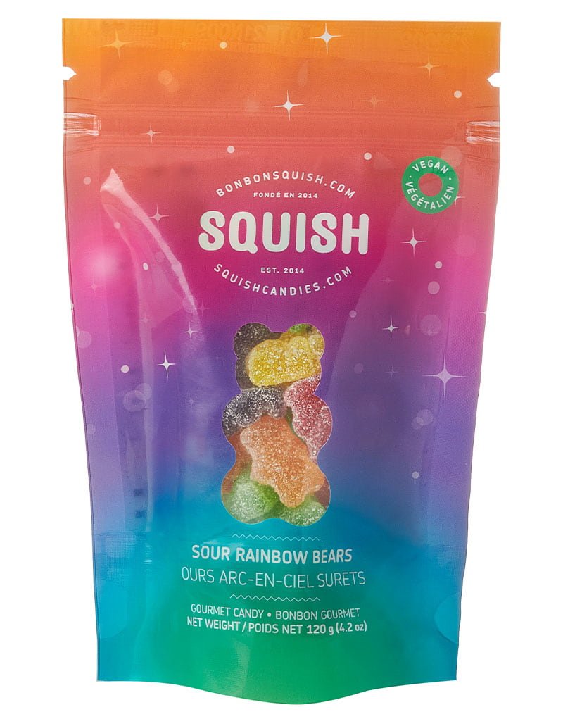 Vegan Sour Rainbow Bears - Modern Hustle Marketplace