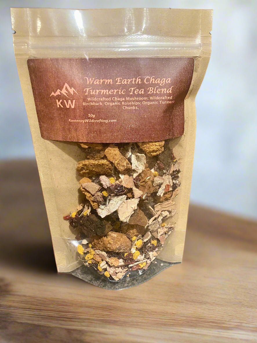 Warm Earth Chaga Turmeric Tea - Modern Hustle Marketplace
