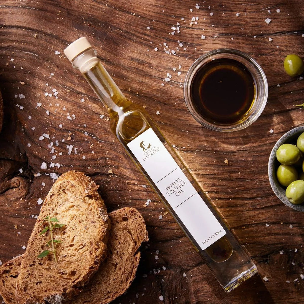 White Truffle Oil Gift Bottle (100ml) - Seasoning & Marinading - Olive Oil - Modern Hustle Marketplace