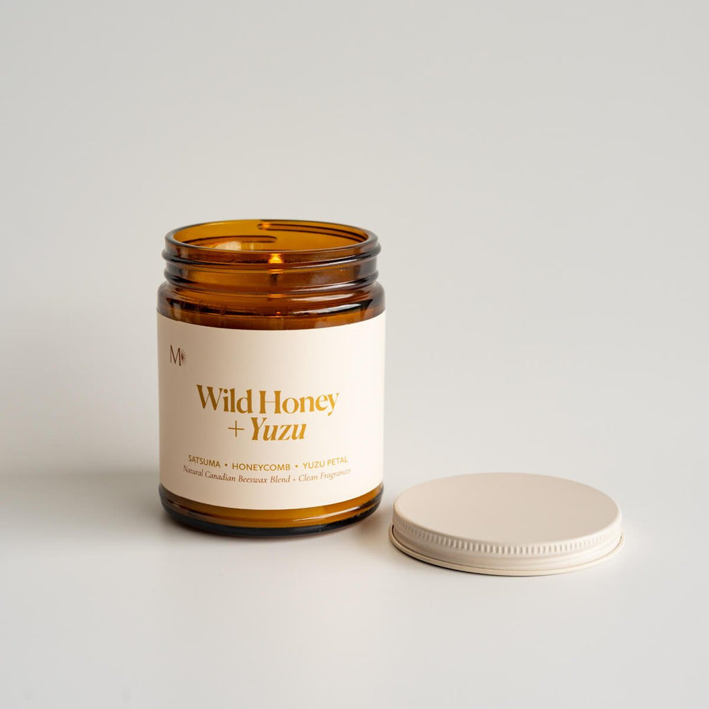 Wild Honey + Yuzu Candle Jar - Modern Hustle Marketplace