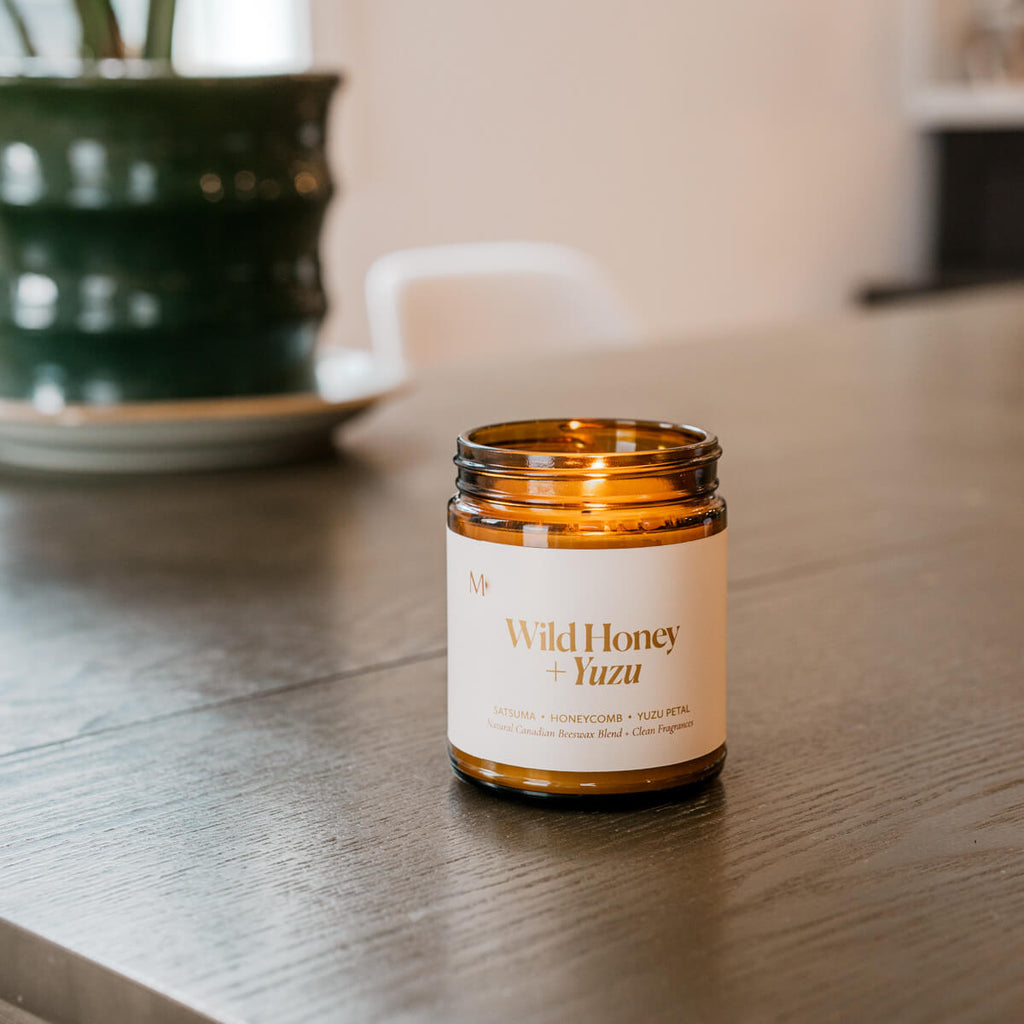 Wild Honey + Yuzu Candle Jar - Modern Hustle Marketplace