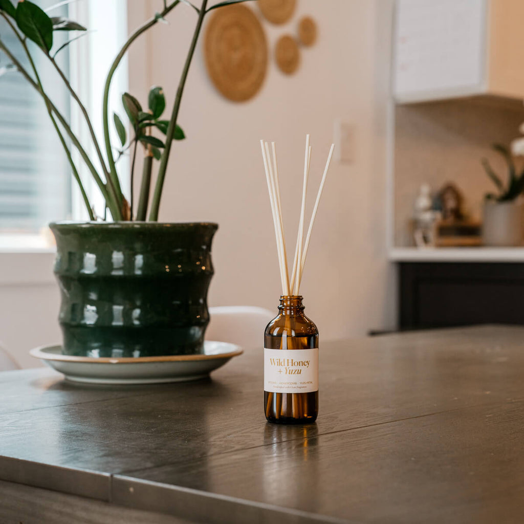 Wild Honey + Yuzu Reed Diffuser - Modern Hustle Marketplace