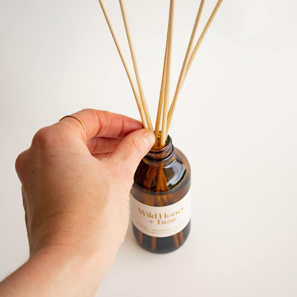 Wild Honey + Yuzu Reed Diffuser - Modern Hustle Marketplace