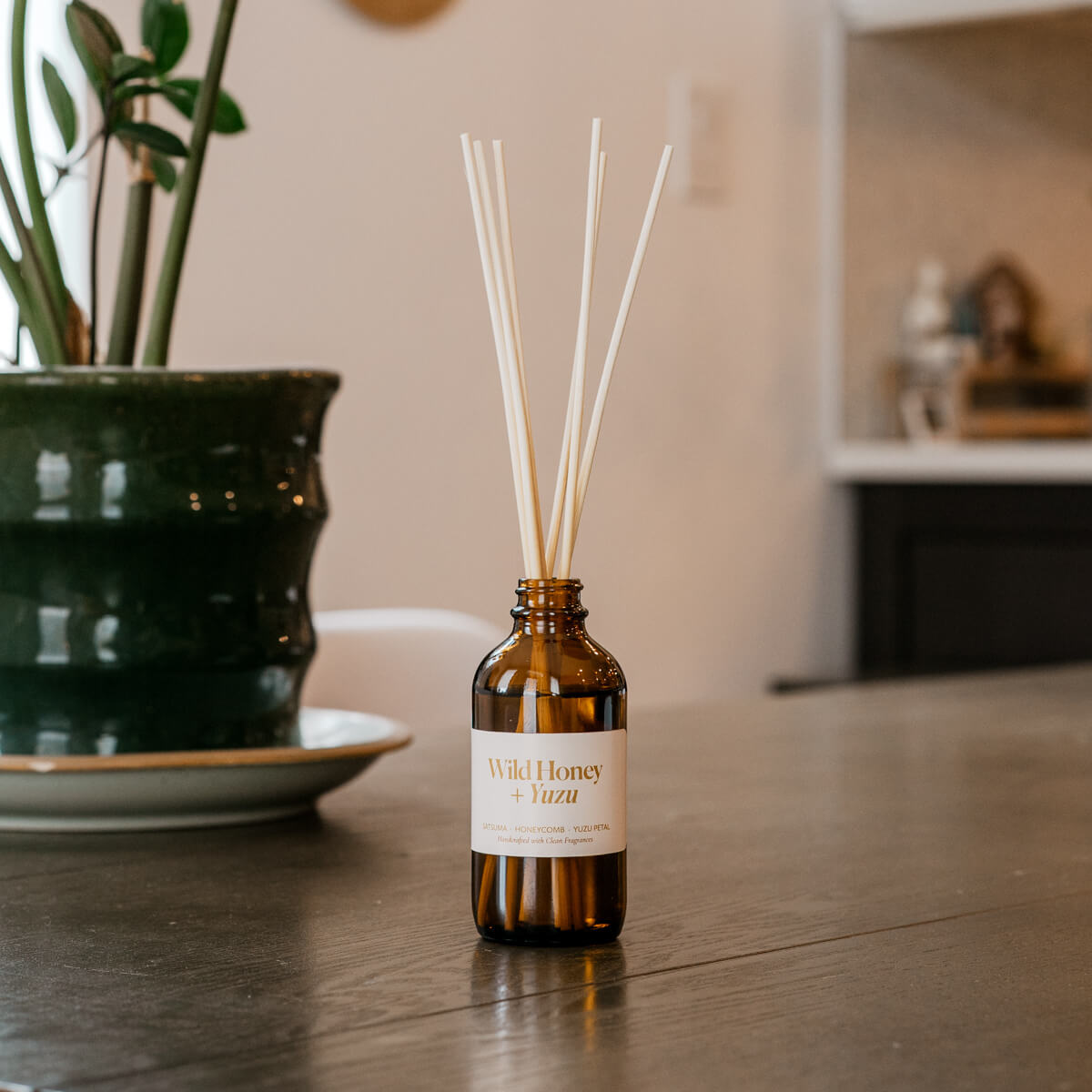 Wild Honey + Yuzu Reed Diffuser - Modern Hustle Marketplace