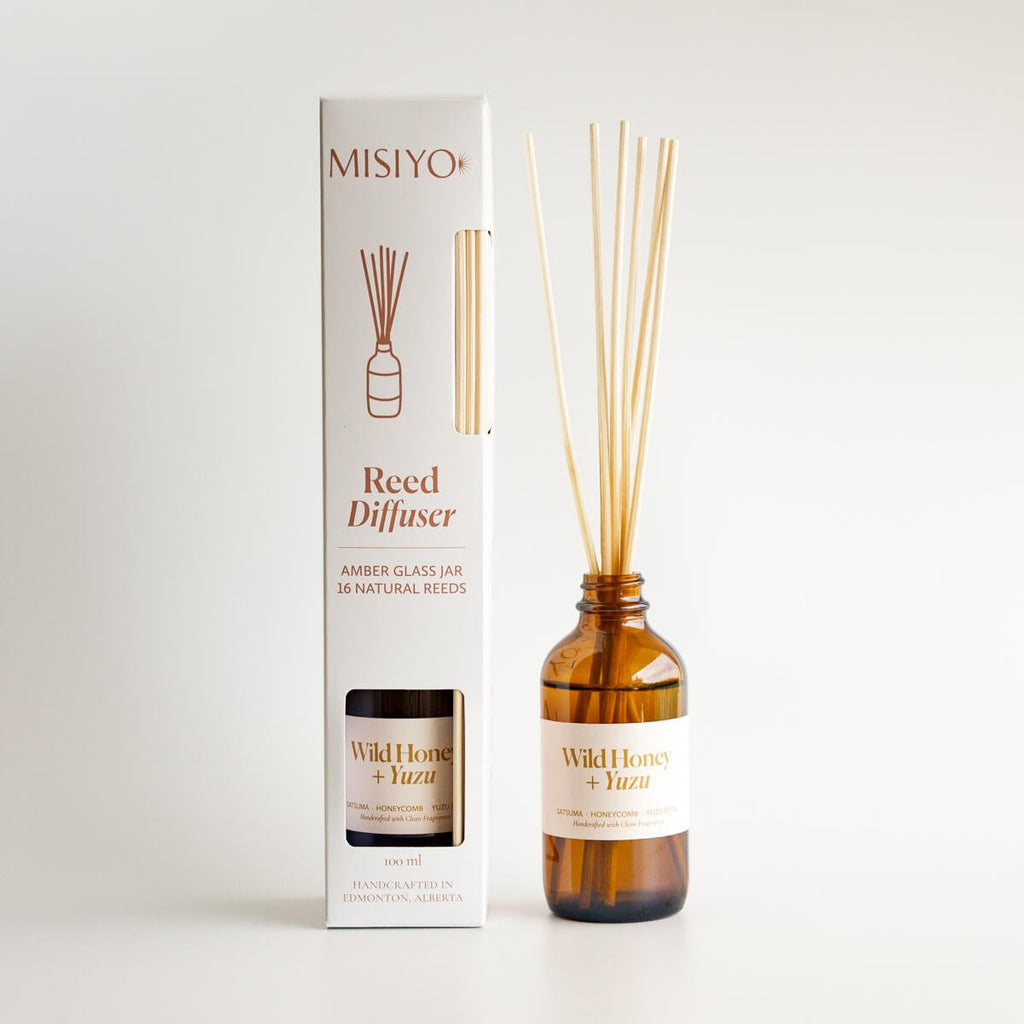 Wild Honey + Yuzu Reed Diffuser - Modern Hustle Marketplace