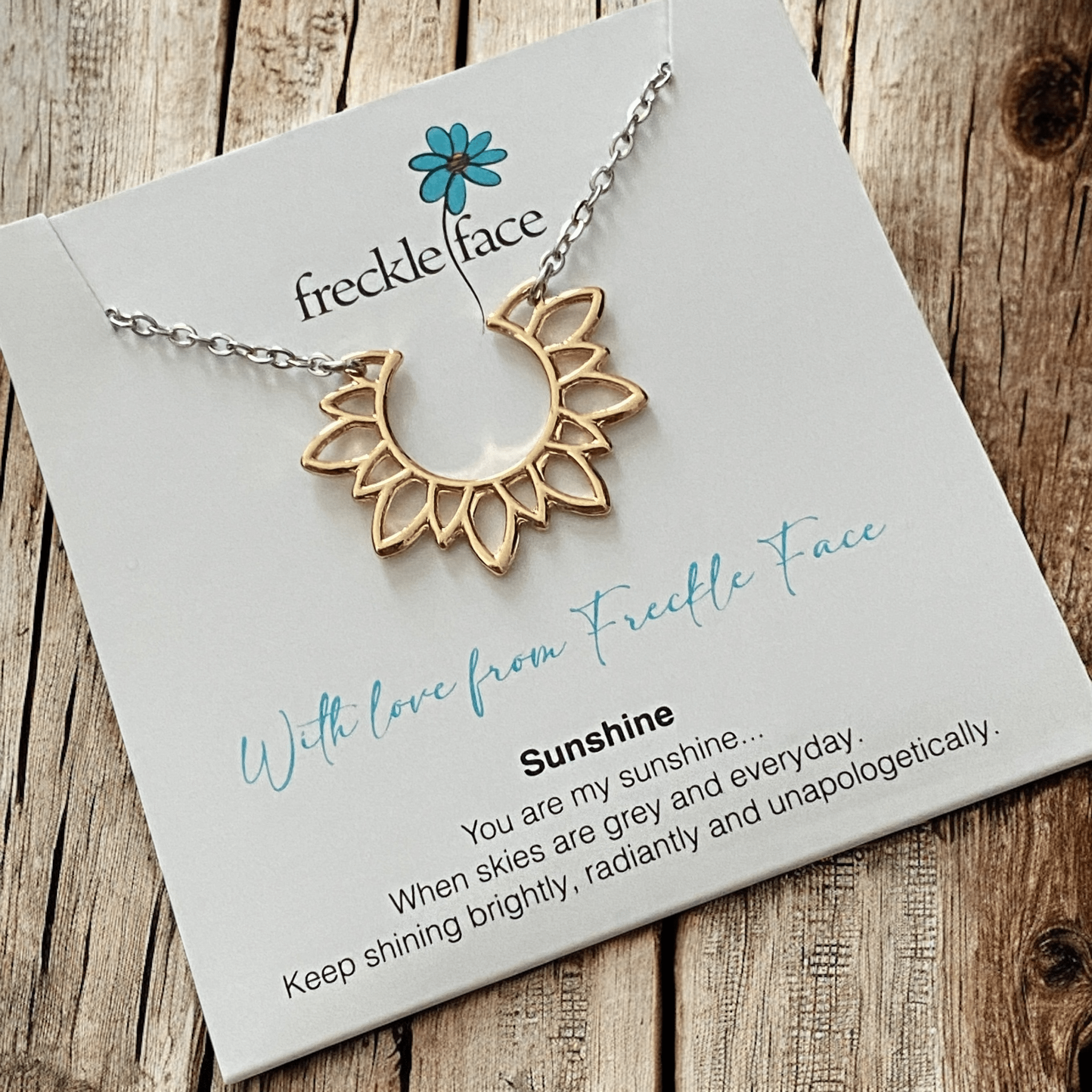 With Love from Freckle Face - Sunshine - Modern Hustle Marketplace