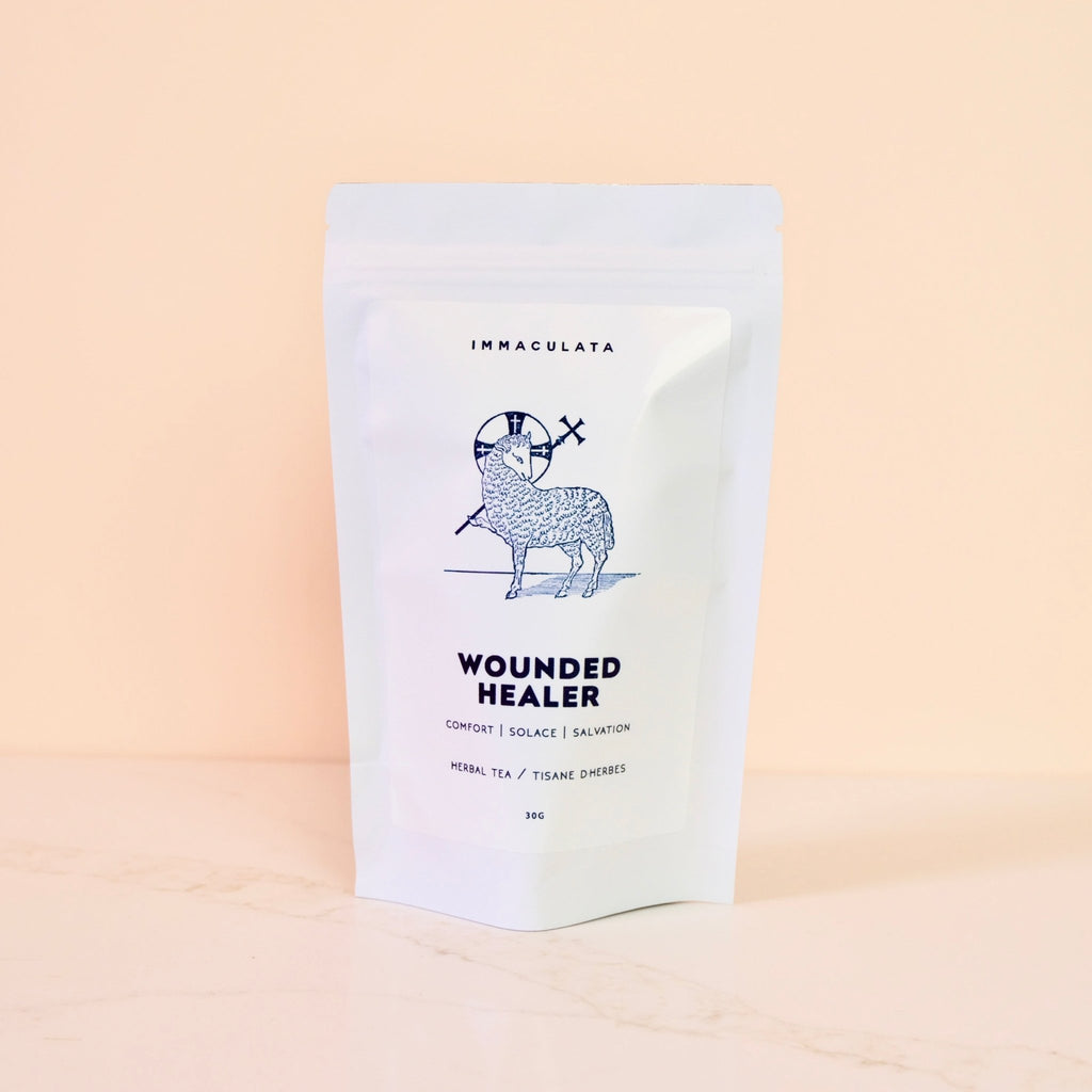 WOUNDED HEALER // lemon balm + ginger + yarrow - Modern Hustle Marketplace