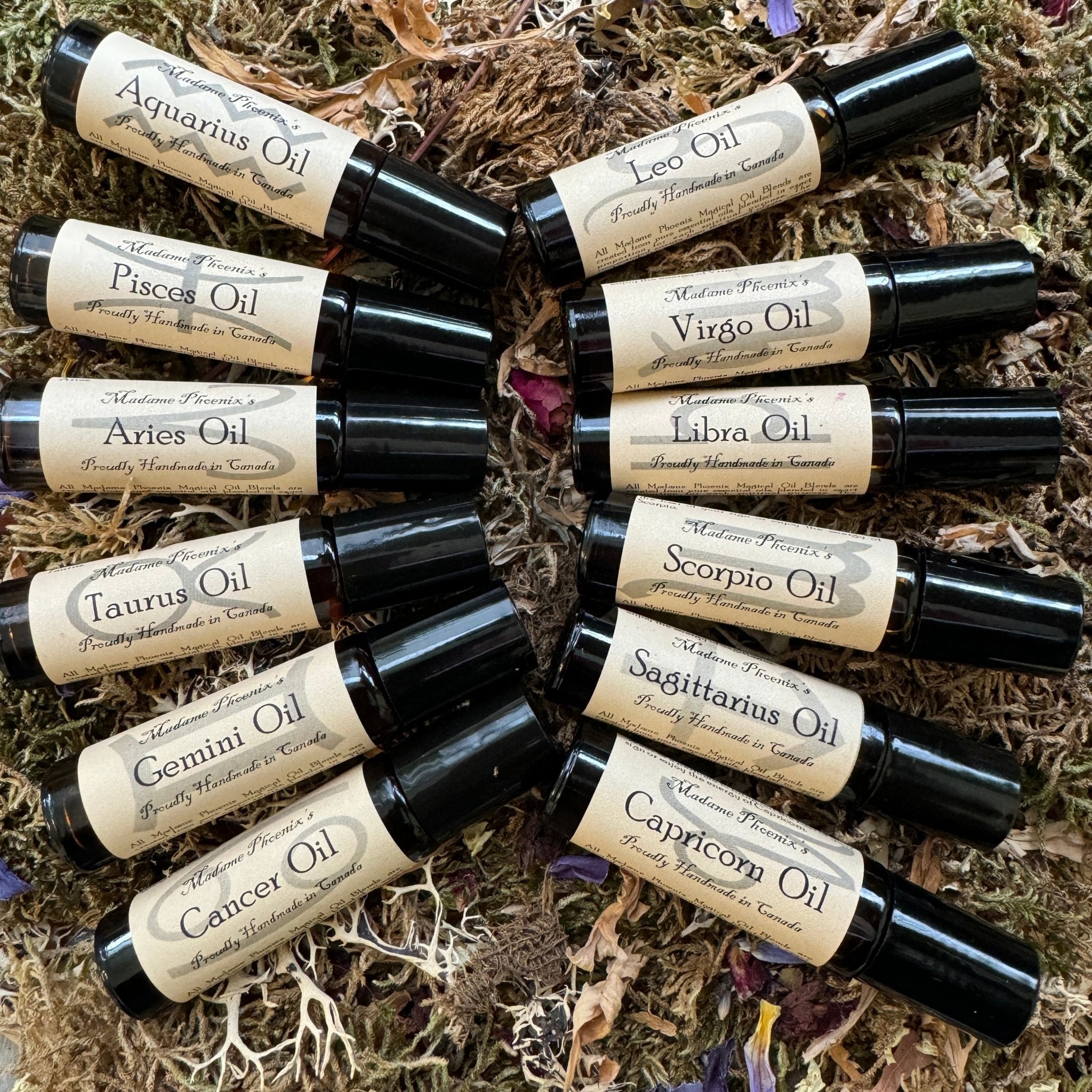 Zodiac Magic Astrological Sun Sign Roller Oil Magical Perfume - Modern Hustle Marketplace