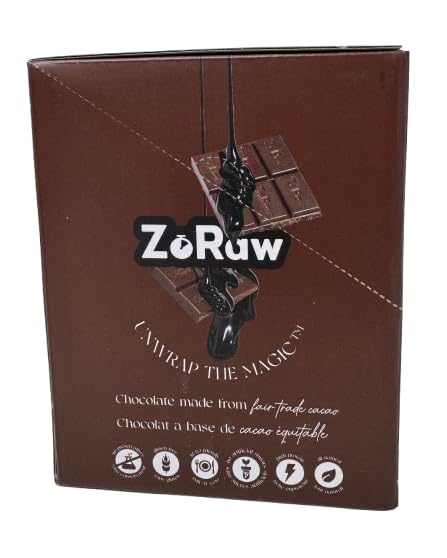 ZoRaw Chocolates - 60%Dark Chocolate With Protein (52g) - Modern Hustle Marketplace