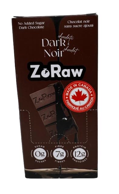 ZoRaw Chocolates - 60%Dark Chocolate With Protein (52g) - Modern Hustle Marketplace
